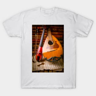 Mandolin and Pocket Violin T-Shirt